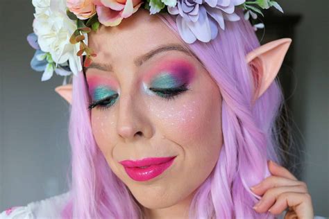 Colorful Fairy Makeup Halloween Tutorial & Costume - Kindly Unspoken