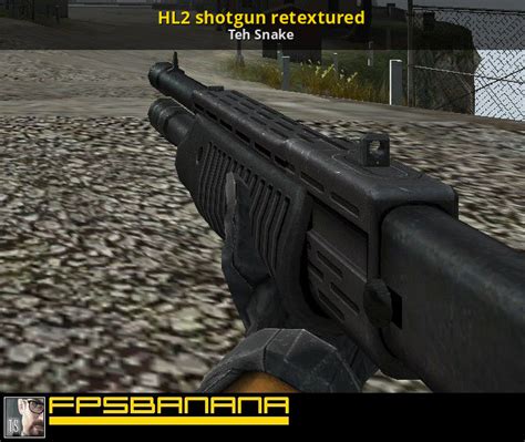 HL2 shotgun retextured [Half-Life 2] [Mods]