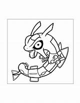Rayquaza Coloring Pages Free Printable sketch template
