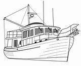 Yacht Coloring Page Printable Pages sketch template