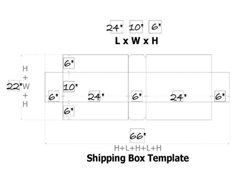 Sünde Arabischer Sarabo Zahl box template with measurements Gegenteil ...