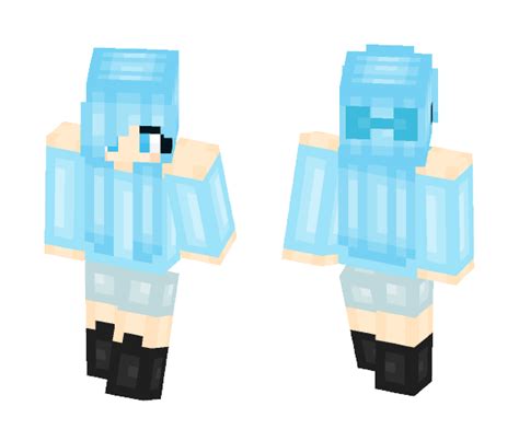 Get Cute blue girl skin Minecraft Skin for Free. SuperMinecraftSkins