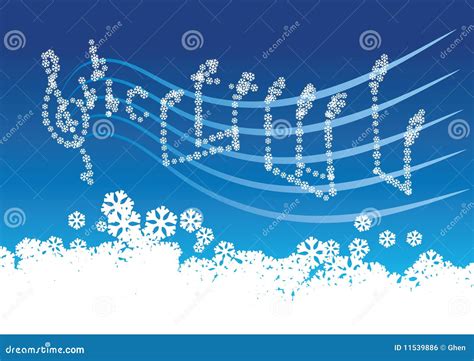 Winter Music Royalty Free Stock Image - Image: 11539886