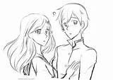 Yandere Simulator Coloring Pages sketch template