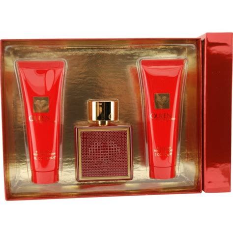 Queen By Queen Latifah- Gift Set 3 pcs– 3.4 Oz EDP Spray + 3.4 Oz Body Lotion + 3.4 Oz Body ...