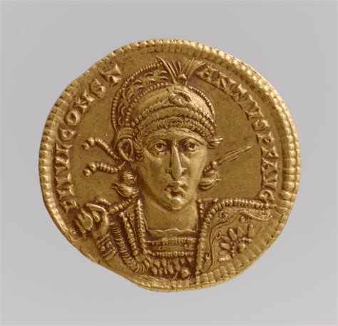 Gold Solidus of Constantine II | Work of Art | Heilbrunn Timeline of ...