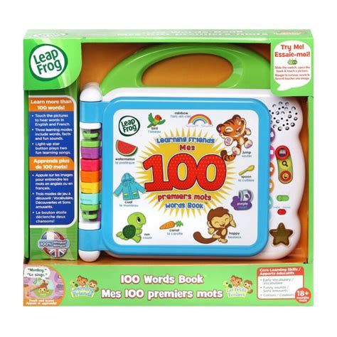 Leapfrog 100 Words Book Chinese : Leapfrog Learning Friends English Chinese 100 Words Book With ...