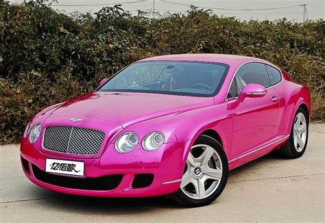 Bentley Continental GT is purple-pink in China | CarNewsChina.com ...