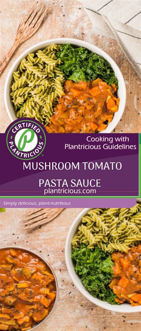 How to Make Simple Mushroom Tomato Pasta Sauce | Recipe | Tomato pasta, Pasta sauce recipes ...
