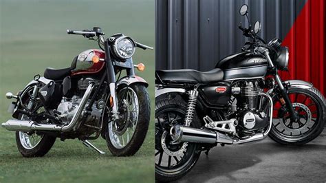 Royal Enfield Classic 350 vs Honda H'ness CB350: September sales ...