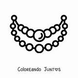 10 Dibujos De Collares Para Colorear ¡Gratis  Coloreando Juntos sketch template