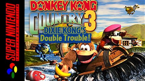 [Longplay] SNES - Donkey Kong Country 3: Dixie Kong's Double Trouble! [105%] (4K, 60FPS) - YouTube