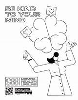 Coloring Sheets  988 Oklahomas Mental Health Lifeline sketch template