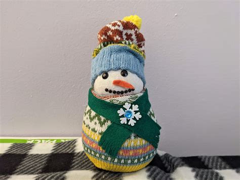 Adorable Sock Snowman - Etsy