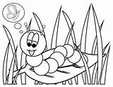 Free Printable Caterpillar Coloring Pages For Kids sketch template