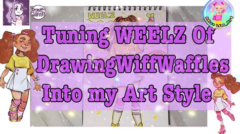 DrawingWiffWaffles Fan Art | Redrawing WEELZ in my art style | - YouTube