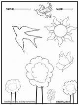 Toddlers Coloring Activity Worksheets  Made By Teachers sketch template