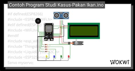 Contoh Case Project Kelompok 4 - Wokwi Arduino and ESP32 Simulator