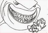 Finding Nemo Shark Coloring Sheet Coloring Pages sketch template
