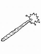 Printable Wand Coloring Pages sketch template