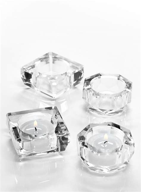 Crystal Tea Light Holders | Tea lights, Light holder, Wholesale candle ...