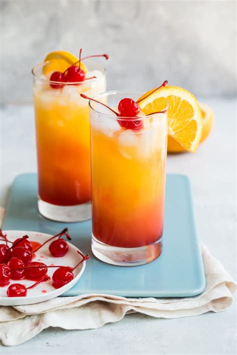 Tequila Sunrise Recipe Recipe | Culinary Hill