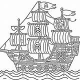 52  Pirate Ship Coloring Pages PDF Embark On An Adventure sketch template