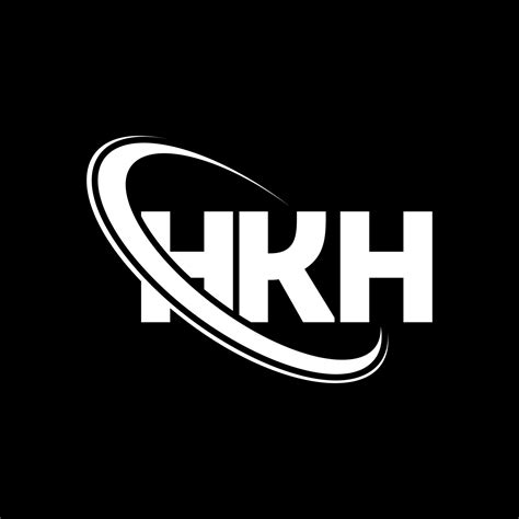 logotipo de hkh. letra hj. diseño del logotipo de la letra hkh ...