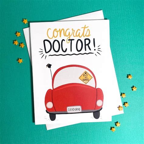 Phd Graduation Card - Etsy