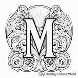 Letter M Coloring Pages  Free & Printable sketch template