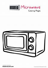 Oven Microwave Drawing Coloring Clipartmag Clipart Draw Color Sketch  sketch template