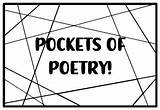 POCKETS OF POETRY Poetry Month Activity Coloring Pages  TpT sketch template