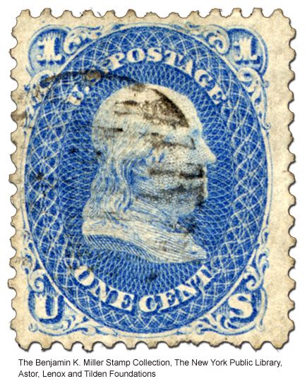 5-cent Franklin Stamp | National Postal Museum