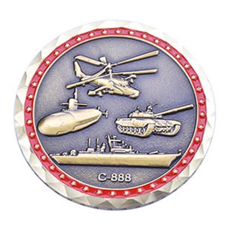 Custom Military Challenge Coins | Quality & FREE Design