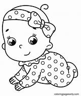 Baby Coloring Pages Printable For Free Download sketch template