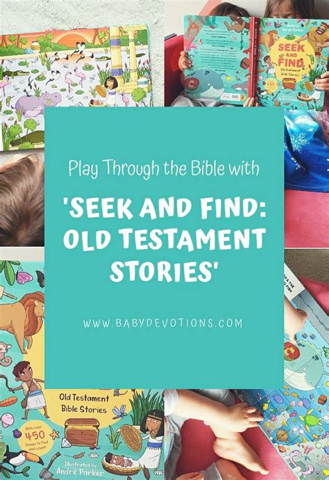 Review of: Seek and Find Old Testament Stories. This is a lovely I-Spy Storybook Bible, perfect ...