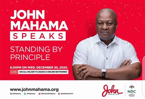 John Mahama to address the nation on NDC's Election Petition tonight | politicsghana.com