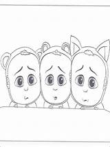 Free The Triplets Coloring Pages Sketch Coloring Page sketch template