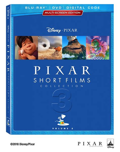 Pixar Shorts Films Collection Volume 3 Comes to Blu-ray and Digital ...