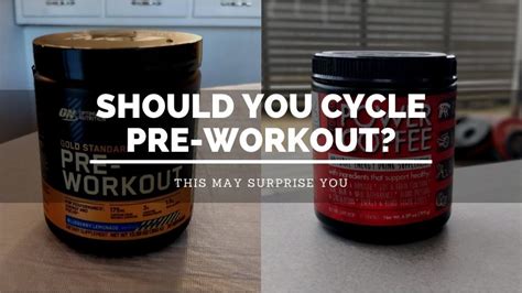 Should You Cycle Pre-Workout? (You'll Be Surprised) - Lift Big Eat Big