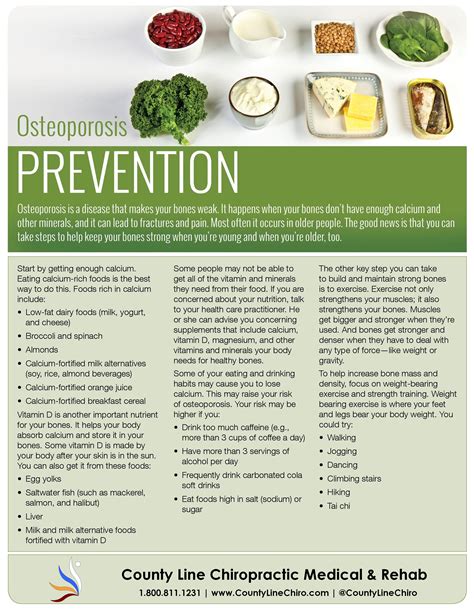 Osteoporosis Prevention - County Line Chiropractic