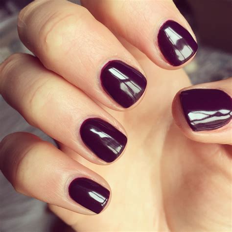 'Honk If You Love OPI' - a gorgeous deep plum colour by OPI GelColor | Fall gel nails, Nail ...