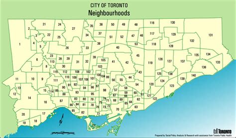 Toronto Neighbourhood Map – UReach Toronto