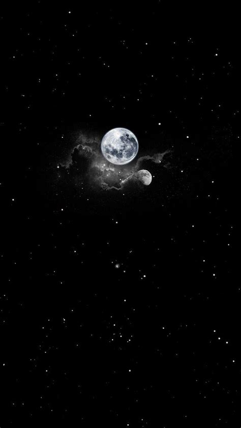 Aesthetic Moon Background Black / Discover all images by vivi.