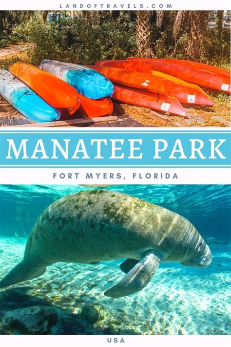 Lee County Manatee Park In Fort Myers, Florida Lee County Manatee Park ...