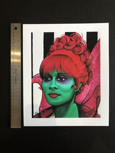 Patrice Martinez as Miss Argentina in Beetlejuice / Fine Art - Etsy