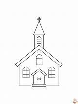 Church Coloring Pages Printable Free And Easy sketch template