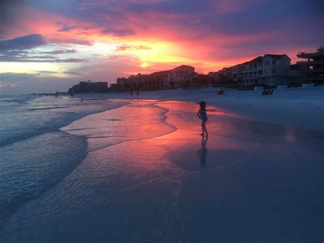 Florida beach sunset from a few summers ago : sunset