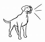 dog barking drawing  Google Search Dog coloring Page sketch template