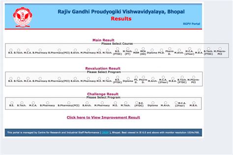 RGPV Result 2024 {Out} Semester 1st 2nd 3rd 4th 5th 6th Btech B Pharmacy